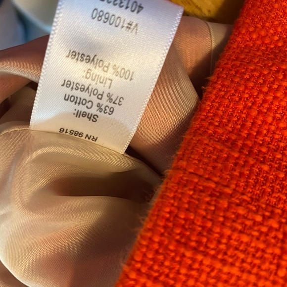 Women’s Orange 14 Coldwater Creek jacket - Picture 4 of 7